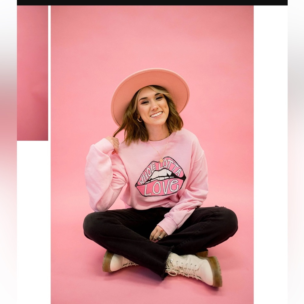 Whole lotta love sweatshirt